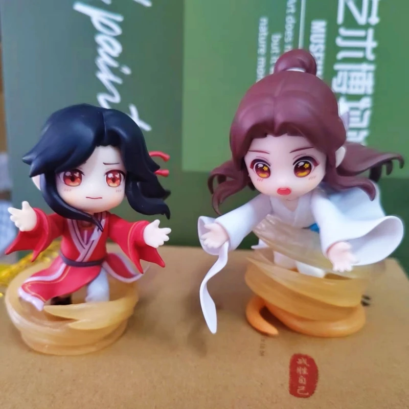 Genuine Heavenly Official Blessing Blind Box Xie Lian Hua Chneg Lucky To Meet You Series Action Figures Anime Toys Mystery Box