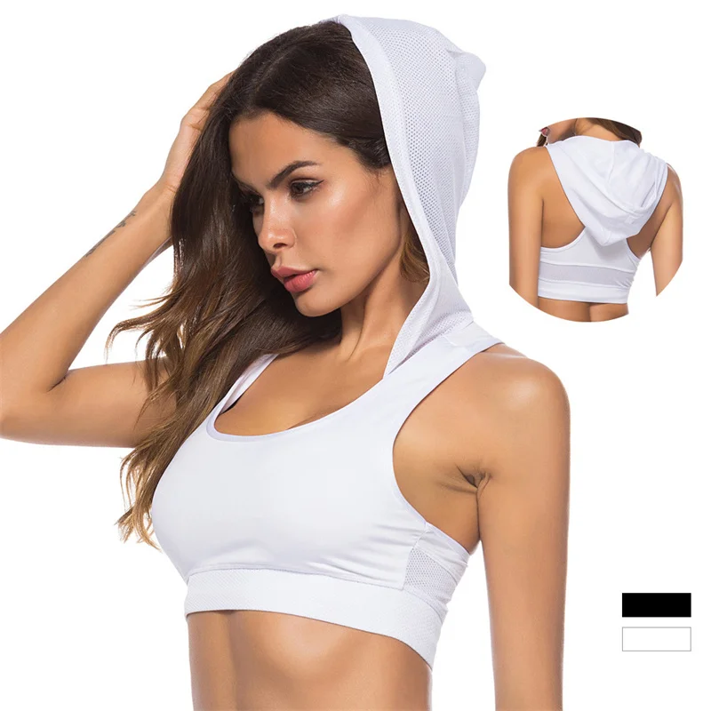 

Sports Fitness Yoga Comes with Hat Tanks Camis Vest Fashion Casual Ladies Street Tanks Tops Tees Hotsweet B3325