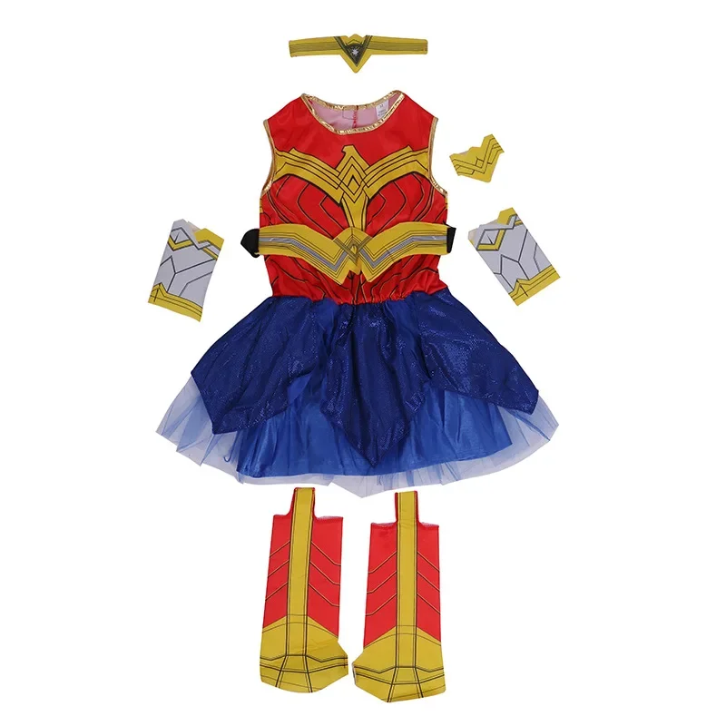 Cospplay Anime Deluxe Dawn of Justice Wonder Woman women's Superhero Halloween Cosplay Fantasia Fancy Dress Costume  Costumes - view 6
