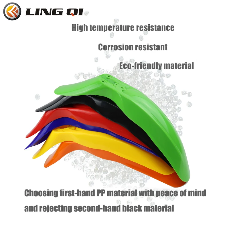 KLX110 Motocycle Front Mudguard Fender Fit for KLX 110 2000-2009  KLX65 2000-2015  DRZ110 Motocycle Accessories