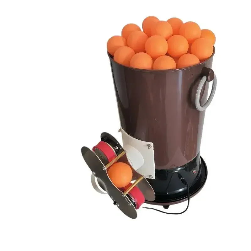 Table tennis service machine, automatic service device, sparring toss device