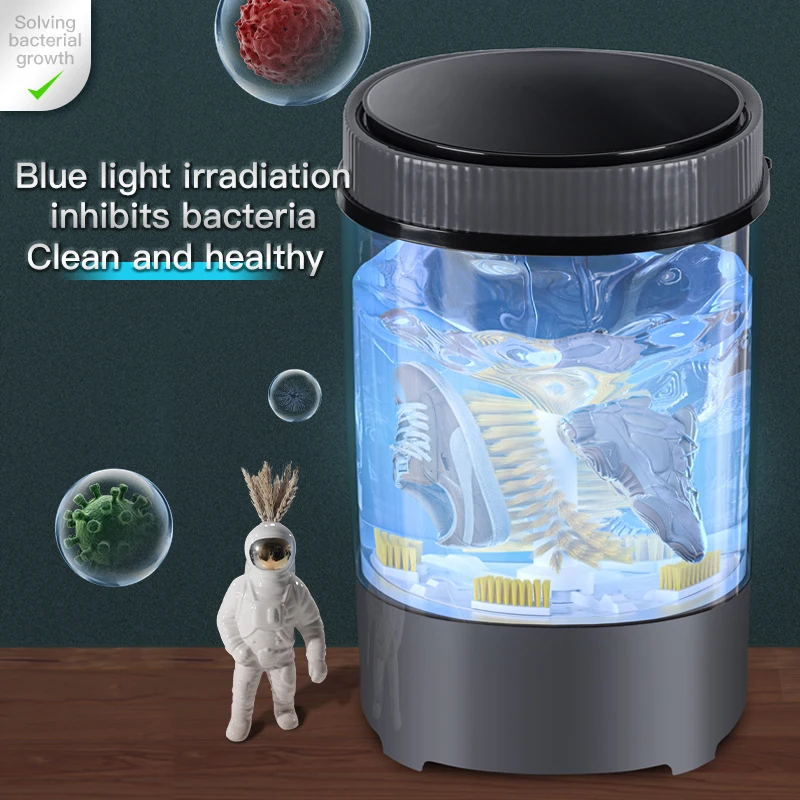7kg Portable Shoes Washing Machine Clothes Washer Shoes Washer Small UV Bacteriostasis Electric Washing Machine Shoes Washing
