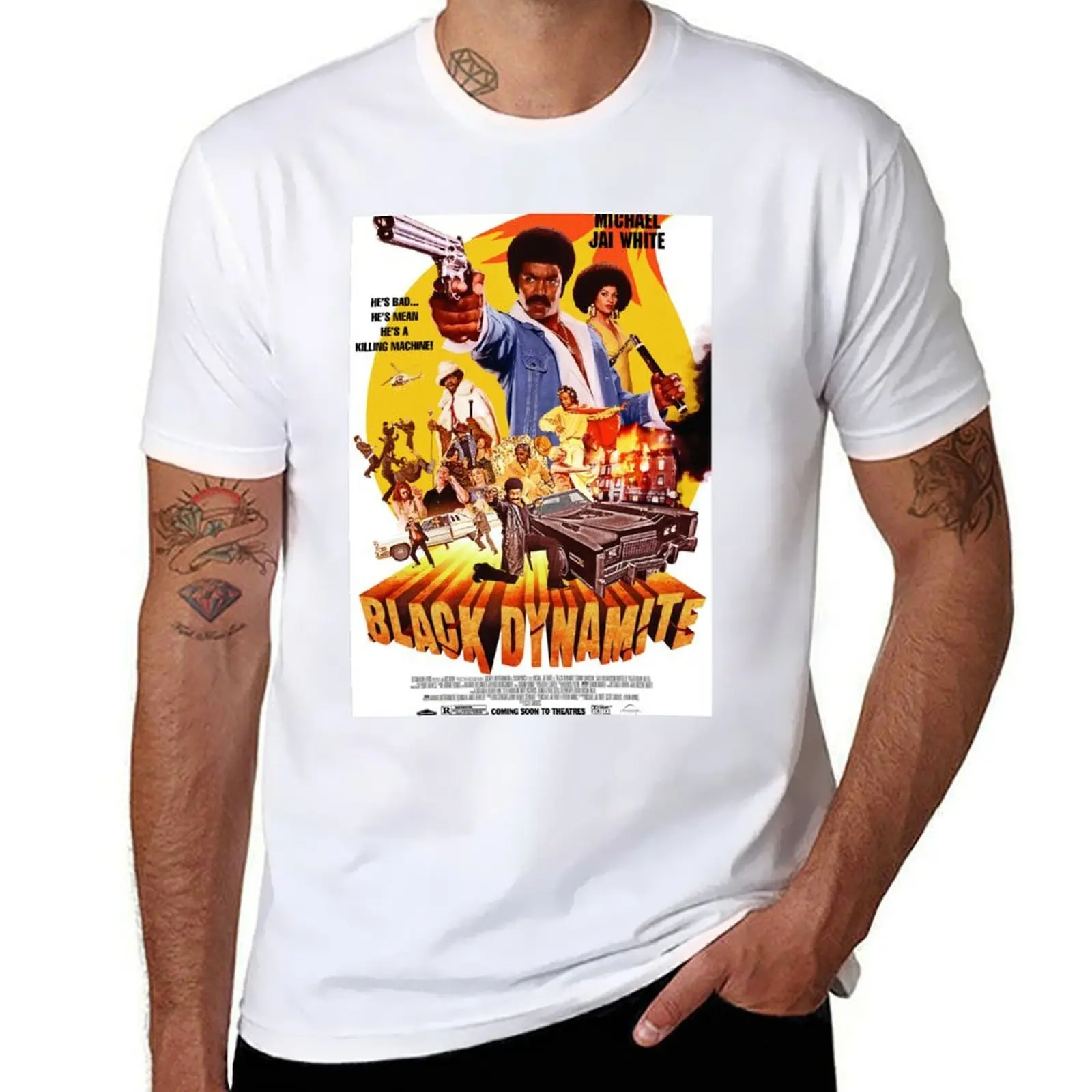 

Black Dynamite 1 T-Shirt t shirt men 100% cotton luxury brand t shirt man cotton T-Shirt