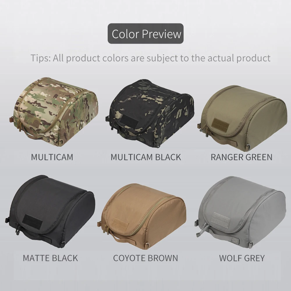 Multipurpose Helmet Bag Tactical Fast Helmet Pack Outdoor Hiking Hunting Sports Motorcycle Cycling Air soft Helmets Storage Bags