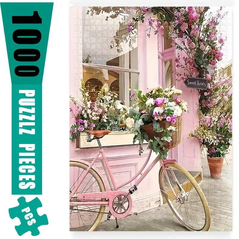 1000Pcs Floral Pink… - image