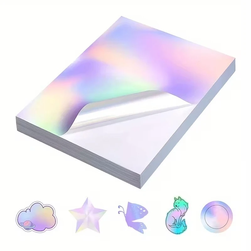 Creative Design Vinyl Sticker Paper Easy Cut Self Adhesive Backing for Custom Crafts DIY Projects and Personalized Decals