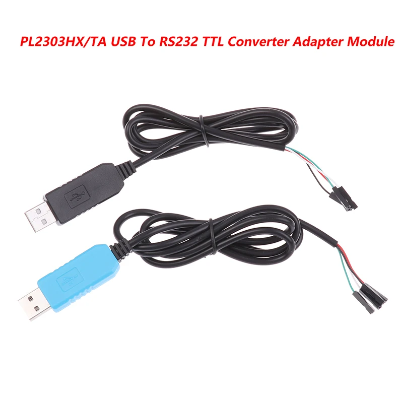 

1Pc Adapter Module With Dust-proof Cover PL2303HX/TA USB To RS232TTL Converter For Arduino Download Cable