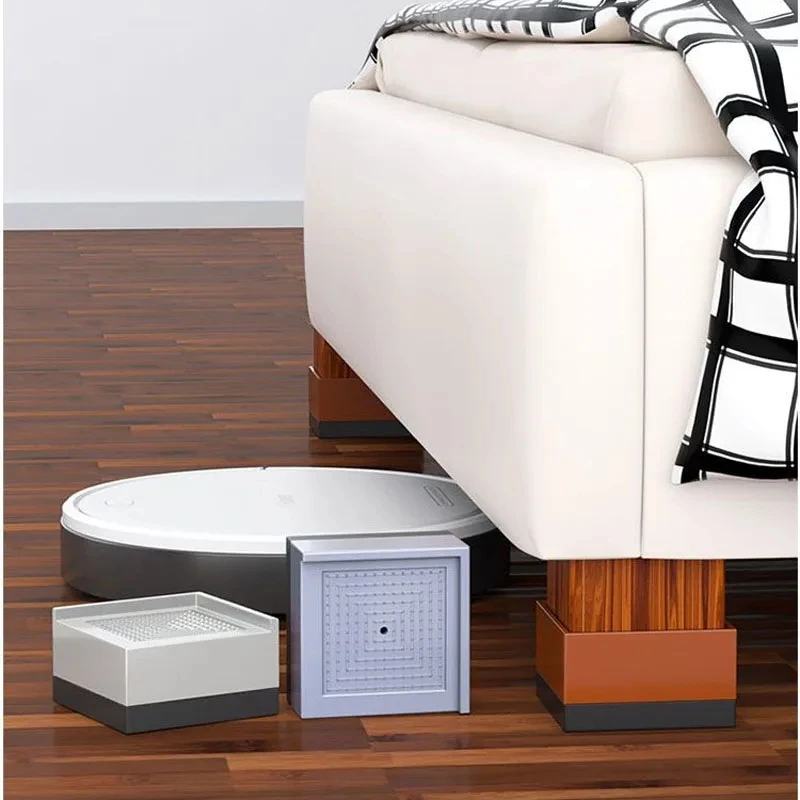Anti-slip Height-increasing Furniture Feet Pad Coffee Table Sofa Cabinet Booster Pad Moisture Proof Bed Leg Protective Pad