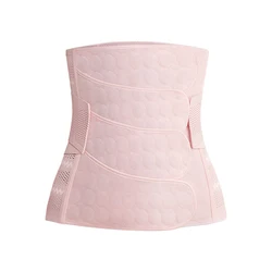 Ceinture de ventre post-partum en coton pour femme enceinte, corset respirant, récupération du corps, mince après la naissance, entraîneur de taille, corset spoant le corps, D45