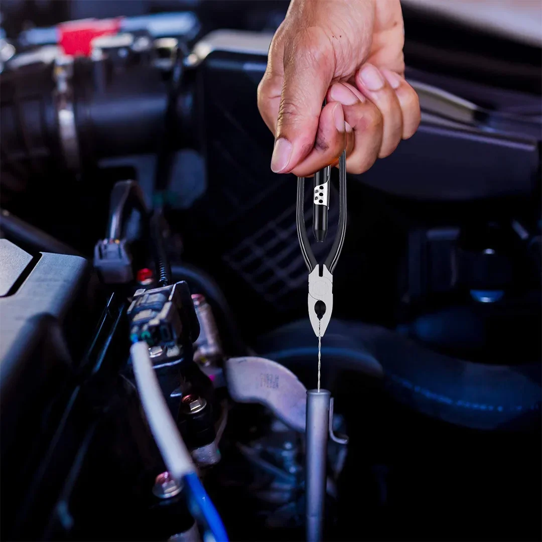 6/9 นิ้วคีมล็อค Twister เครื่องมือเหล็กคาร์บอนความปลอดภัยลวดบิดคีมสําหรับการบินยานพาหนะ Racing เครื่องจักรฟิวส์คีม