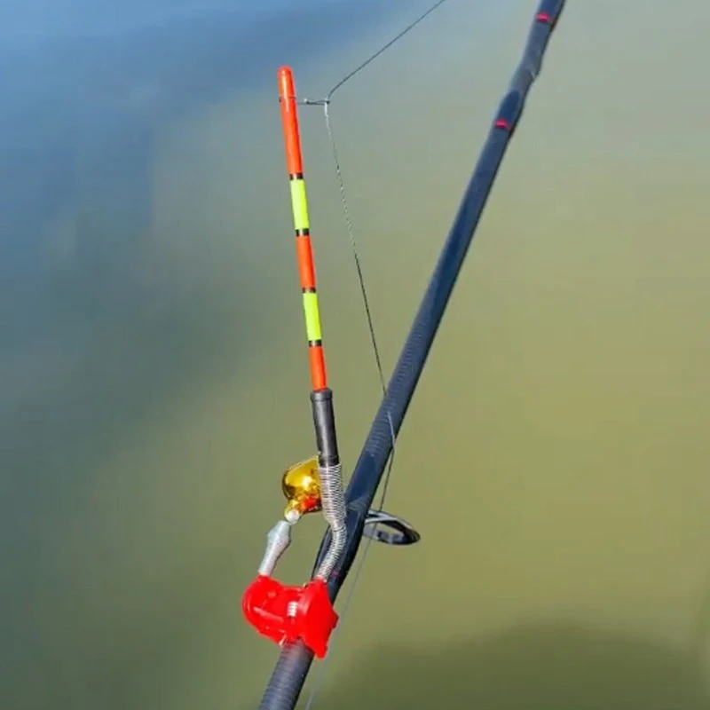 Alarma Electrónica de Picada de Pescado con Flotador LED, Boya Inteligente de Pesca con Recordatorio Automático, Flotador Portátil para Pesca Nocturna, Aparejos de Pesca de Carpa