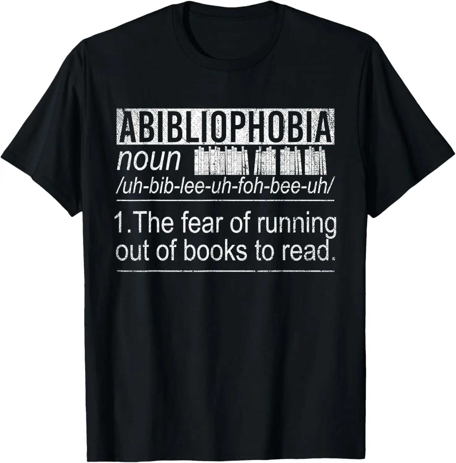 

Футболка Ab Verenophobia The Fear Of Running Out Of Books Reading