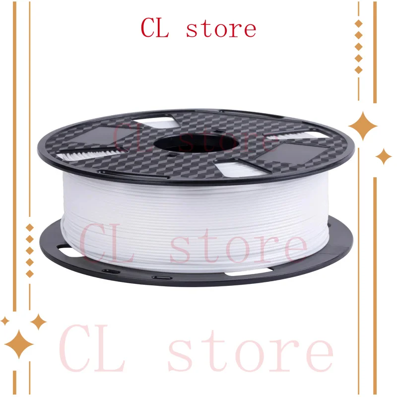 

Нить PETG, белая, 1,75 мм, 1 кг, нить для 3D-принтера, 2,2 фунта, пластиковый провод PETG, материал для 3D-печати