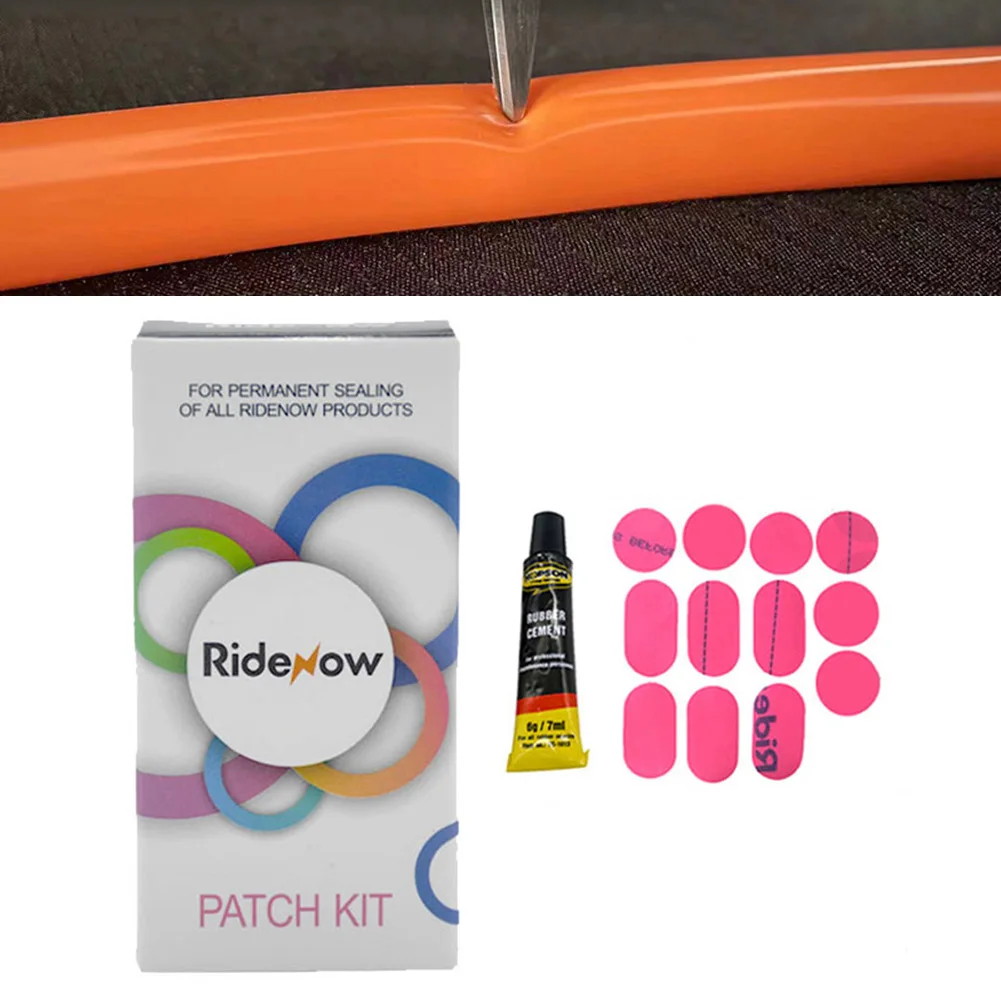 Ridenow Tpu Inner Tube Repair Kit Bicycle Patches Glue Tires Inner Tubes Puncture Repair Tool Bike Accessories