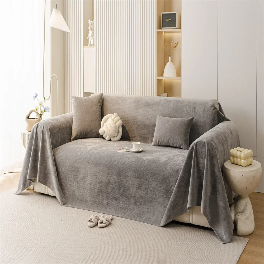 Sofa Towel Cover Cloth Simple High-end Sense One-piece Sofa Cushion Cover Blanket Full-cover Sofa Cover