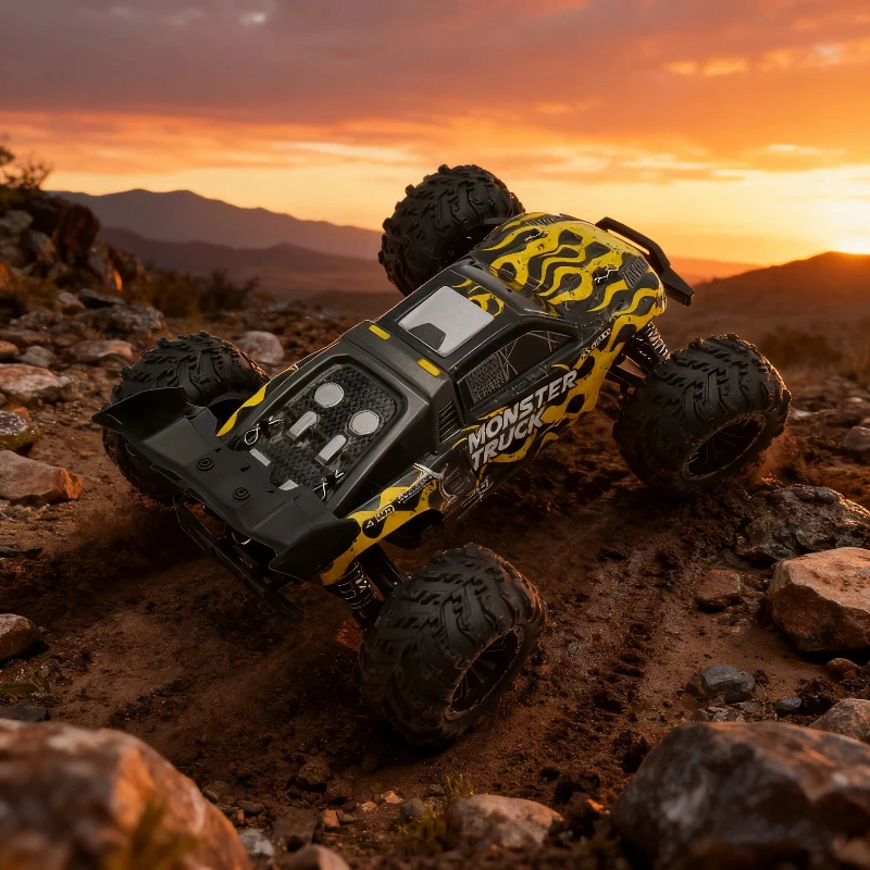 1:16 SY-1606 مقياس كامل الدفع الرباعي عالية السرعة Rc سيارات لعبة 390 فرش محرك مغناطيسي قوي لعبة التحكم عن بعد الأولاد هدية #5