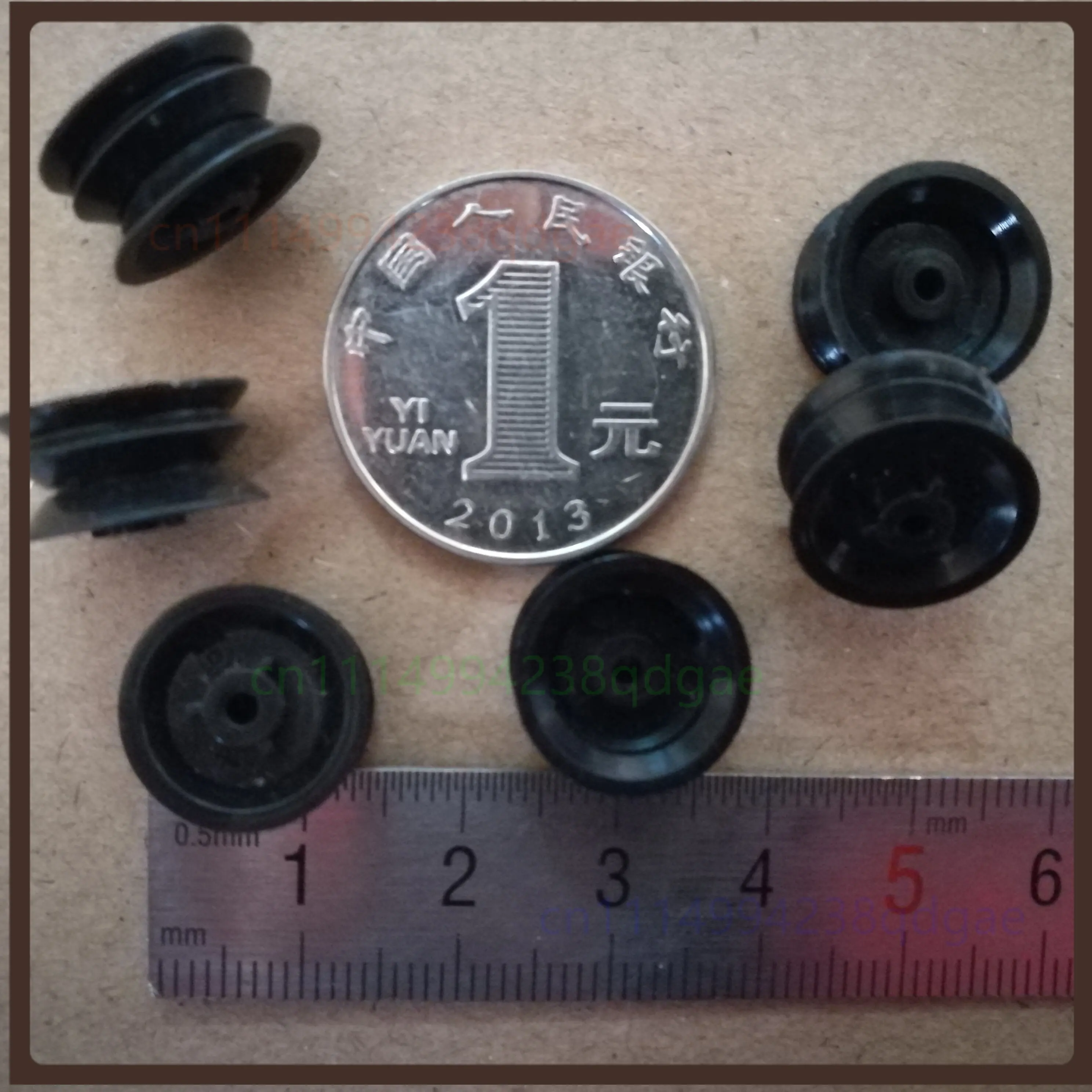 1PCS Double Layer Pulley OD14.5mm Center Hole2mm Height7.5mm Motor Belt Wheel Replacement Repair Parts