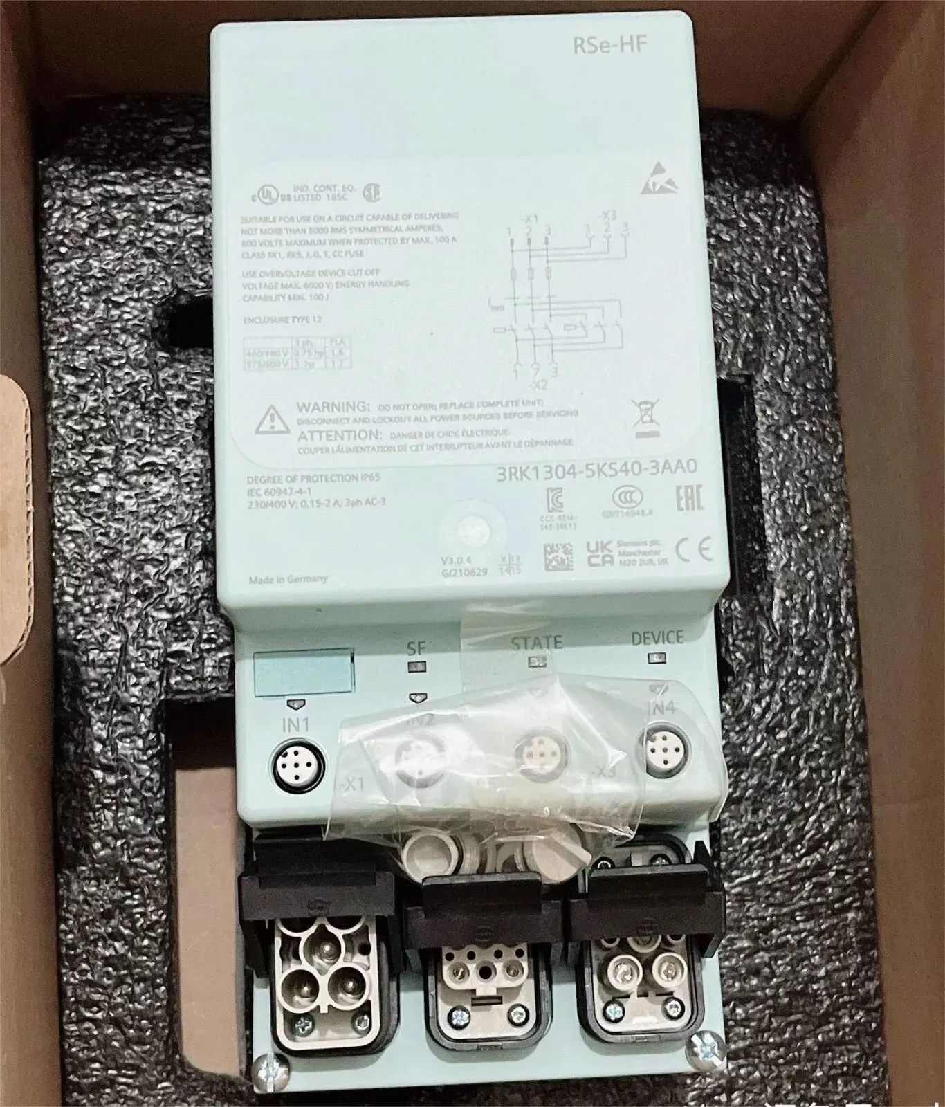 

Brand New 3RK1304-5KS40-3AA0 3RK1304-5KS40-4AA0 3RK1304-5KS40-5AA0 Warranty One-year