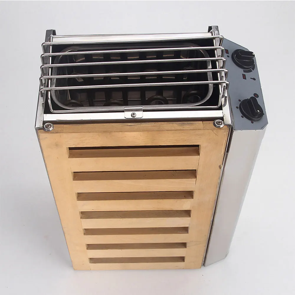 Mini Sauna Stove Sweat Stove Sauna Equipment Internal Control Furnace 220V 3600W Home Stainless Steel