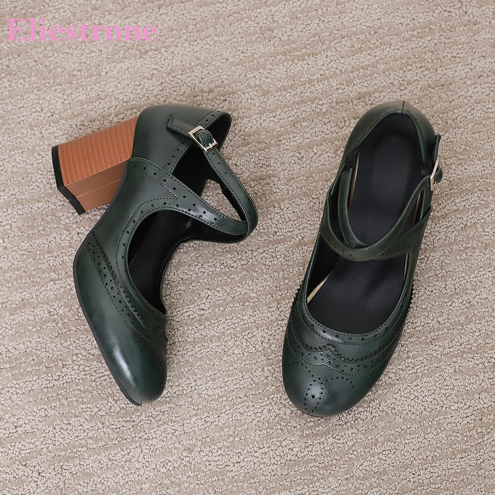 

2026 Spring Classic Green Women Pumps Oversize High Heel Office Lady Dress Shoes Large Plus Size 13 42 47 50