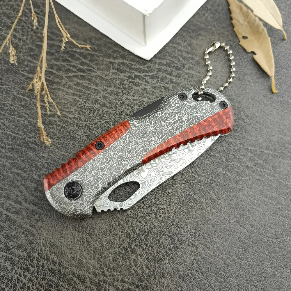 Cuchillo plegable láser X82, cuchillo táctico, cuchillo plegable de caza para acampar al aire libre, cuchillo EDC multifuncional, cuchillo de autodefensa para pies