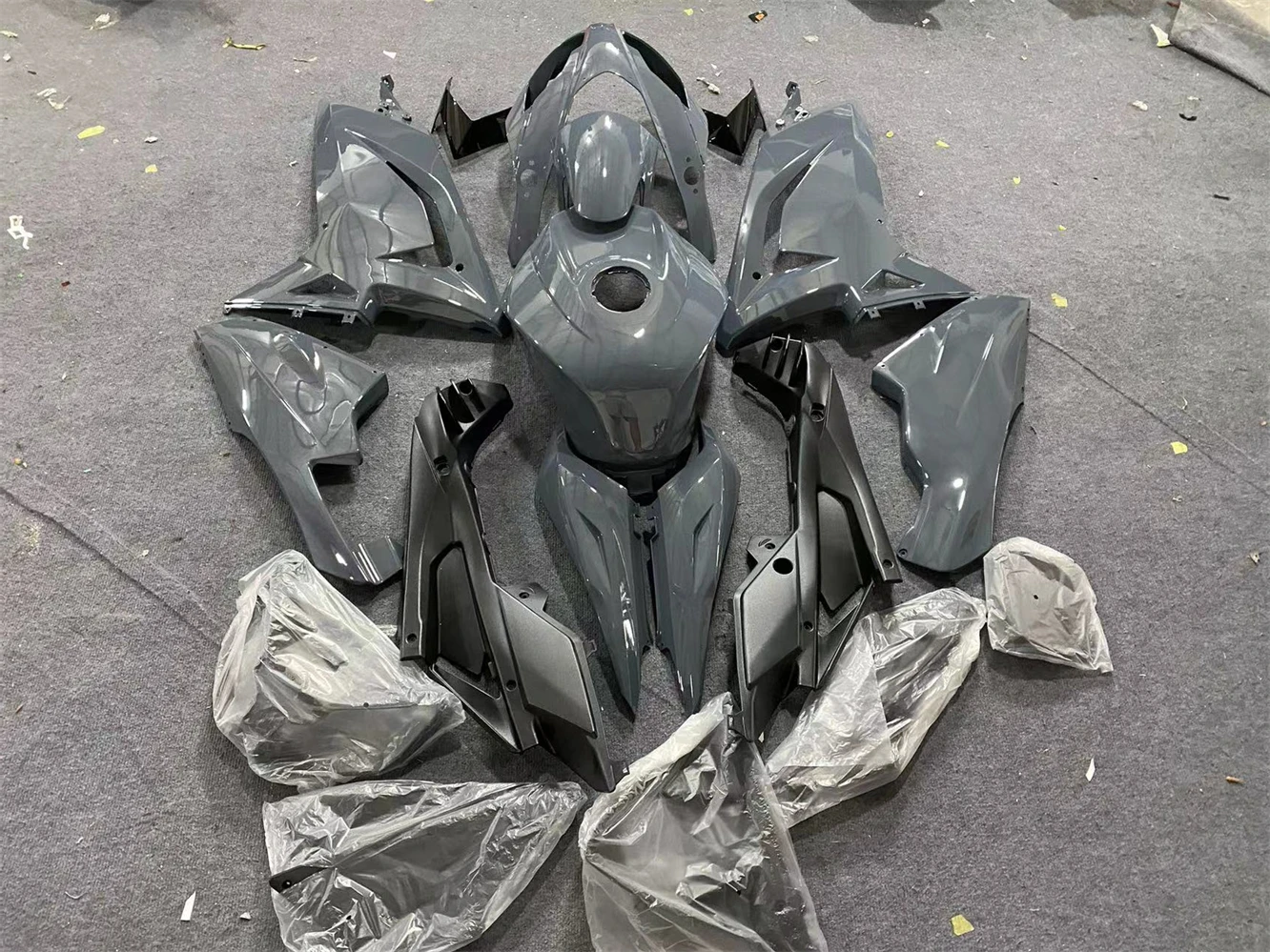 Injection Mold Fairing Kit for Aprilia RS125 06 07 08 09 10 11 RS 125 2006 2011 ABS grey Fairings