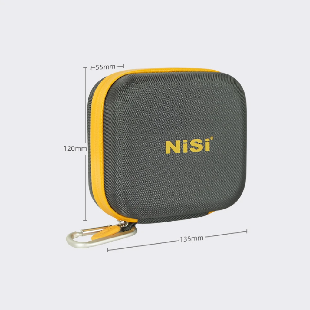 Nisi Circular Round Filter Case New CADDY II Filter bag Pouch Storage, 8 Filters UP to 95mm UV CPL ND for Hoya Tiffen DJI LEE