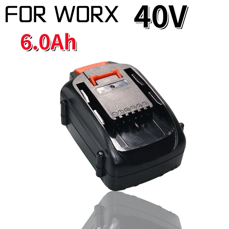 

40V WA3580 Lithium-Batterie Für Worx 40V 6000mAh Batterie WG180 WG280 WG380 WG580 Ersatz Worx 40V Lithium-Batterie