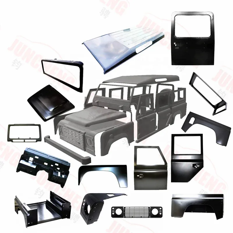 

High Quality Car Door,fender,wing,bumper.windscreen Frame,tub, Roof Panel,hood for Defender 90 1