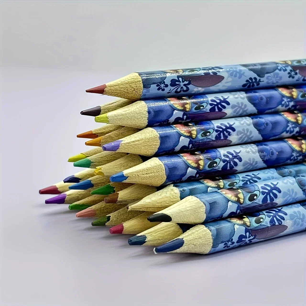 Disney Stitch Colored Pencil Set, Crayon Set, Drawing Tools, Professional Art Supplies, Kids Art Gifts