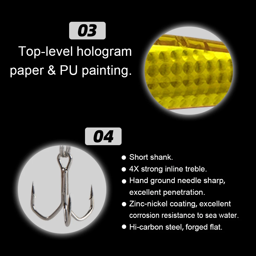 GRS-Long Flash Blade العائمة الصيد أسماك السحر ، البحر باس الطعم ، الثابت العائمة Wobblers ، cranbait Wobblers ، 163 مللي متر ، 32g ، Hot #4