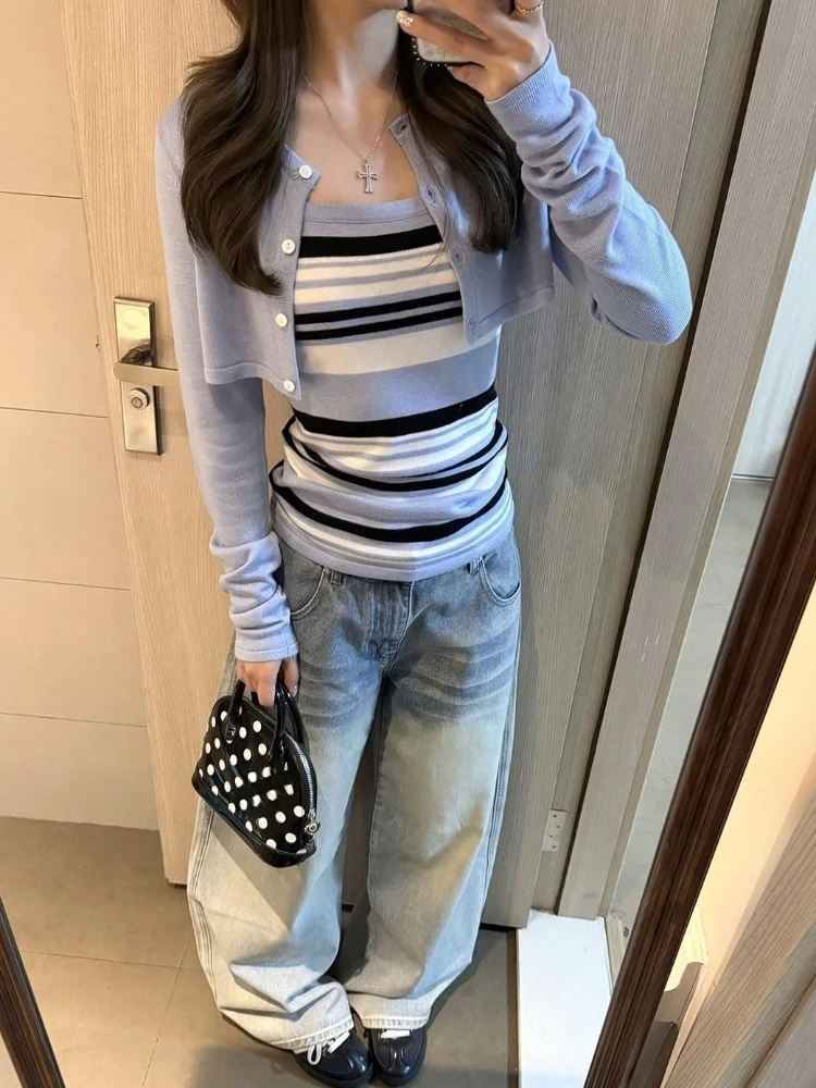 Daily Casual Tees Chic Japanese Sweet Kawaii Soft Fabric Tops Women Y2K Harajuku Fashion Long Sleeve Blouse Slim Solid Elegant