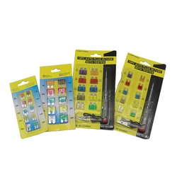 10PCS Car Fuse 32V Standard Mini Fuse insert Set 3A 5A 7.5A 10A 15A 20A 25A 30A Amp Clip Fuse For Truck Micro Small Test Pencil