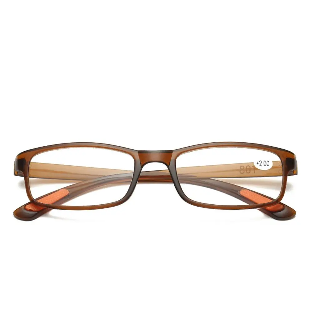 Magnifying Vintage Flexible Reading Glasses Computer Goggles Eyeglasses Ultra Light Frame