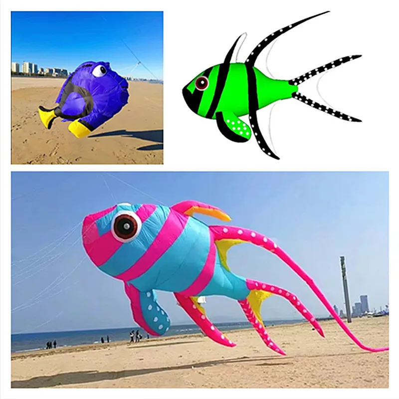 

Free Shipping 7m fish kites flying giant kites pendant kites windsocks professional wind kites factory soft kites inflatable toy