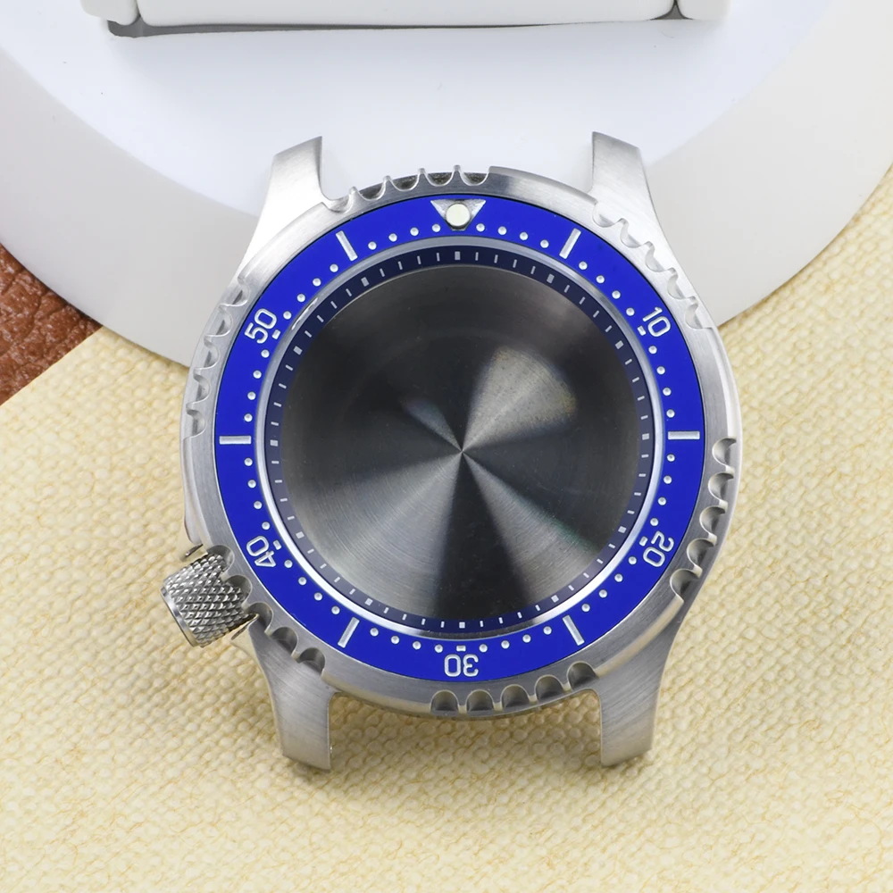 [Supporting Assembly] Pufferfish Case Suitable for NH35/36 Movement, 200m Waterproof Sapphire Mirror, 8 o'clock Left Handle Posi