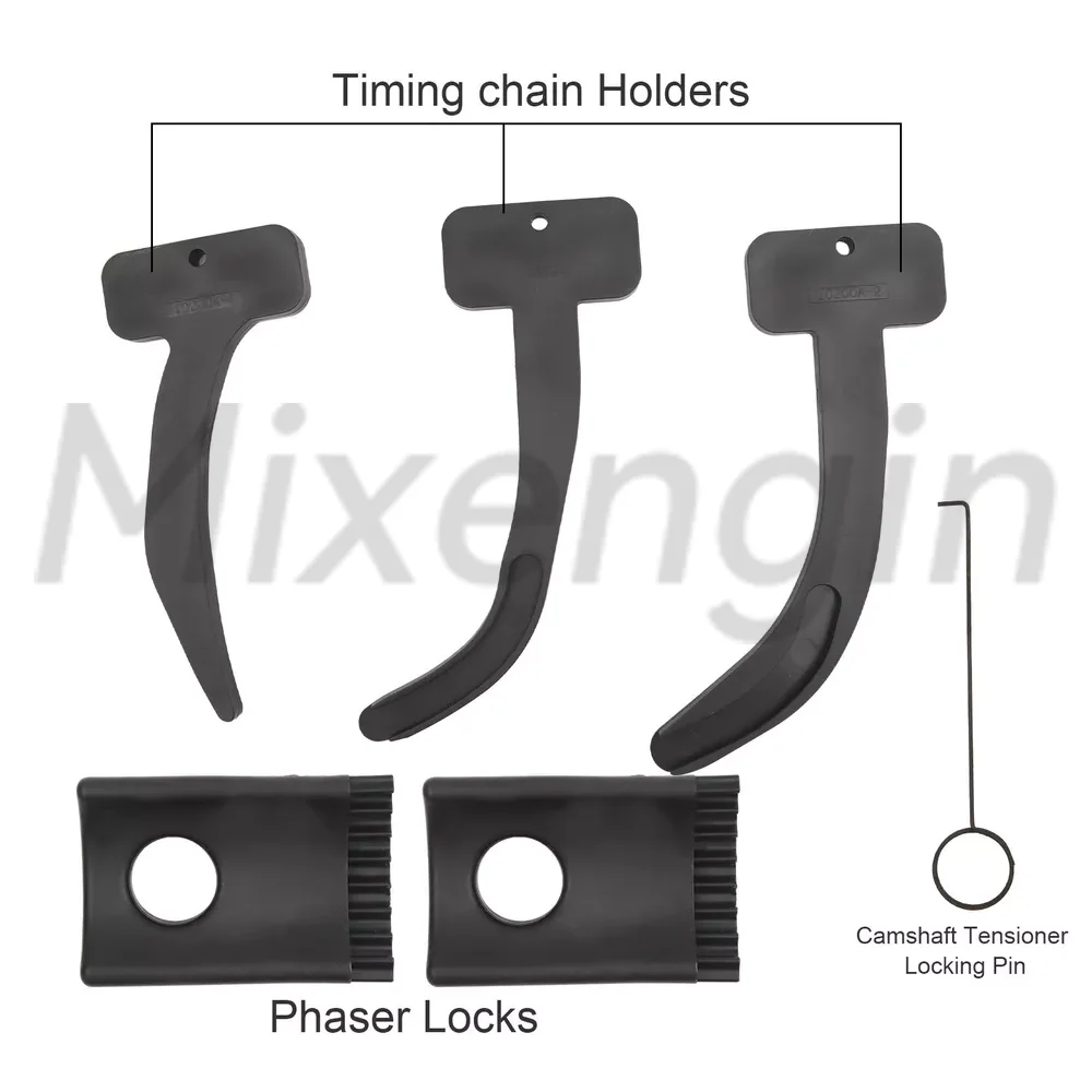 Engine Camshaft Phaser Timing Chain Lock Tool Kit For 3.6L VW Chrysler Jeep Dodge Grand Cherokee Wrangler 10200A 10202 10369A