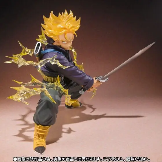 

Bandai Soul Limited Figuarts Zero Dragon Ball Z Super Saiyan Trunks Moving Character Model in stock