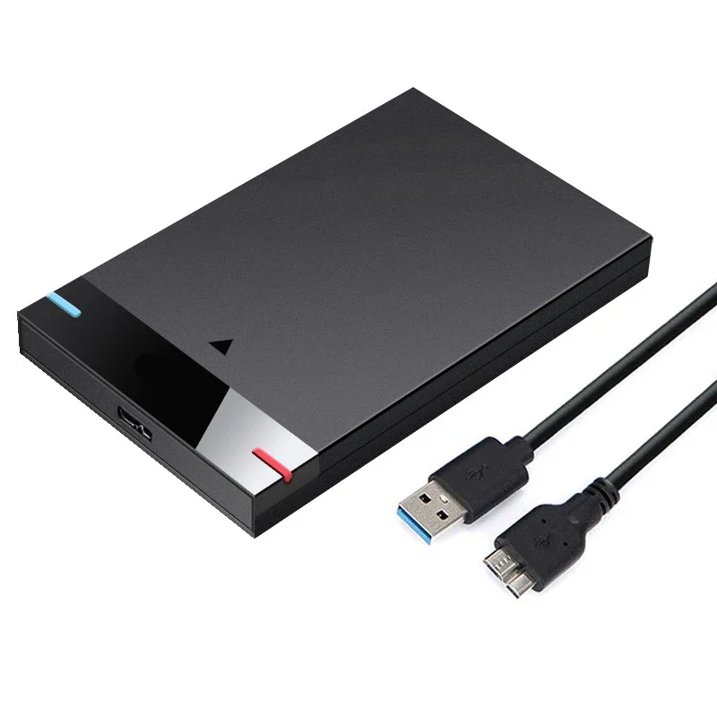 High-Speed External HDD Enclosure, Solid State Drive, Porta Serial Mecânica, Ferramenta SATA, USB3.0 grátis, 2, 5 Polegada