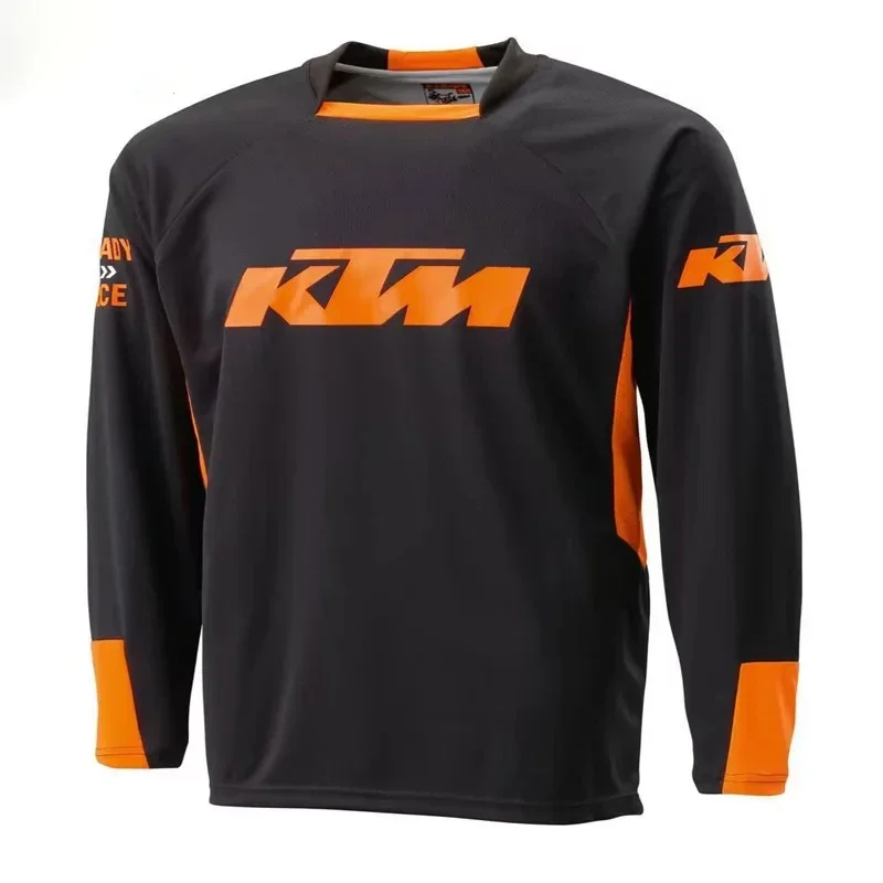 2024 Ktm Enduro Motocross Jersey Mtb Men Downhill Jeresy Pro Cycling Mountain Bike DH Maillot Ciclismo Hombre Quick Dry Jersey