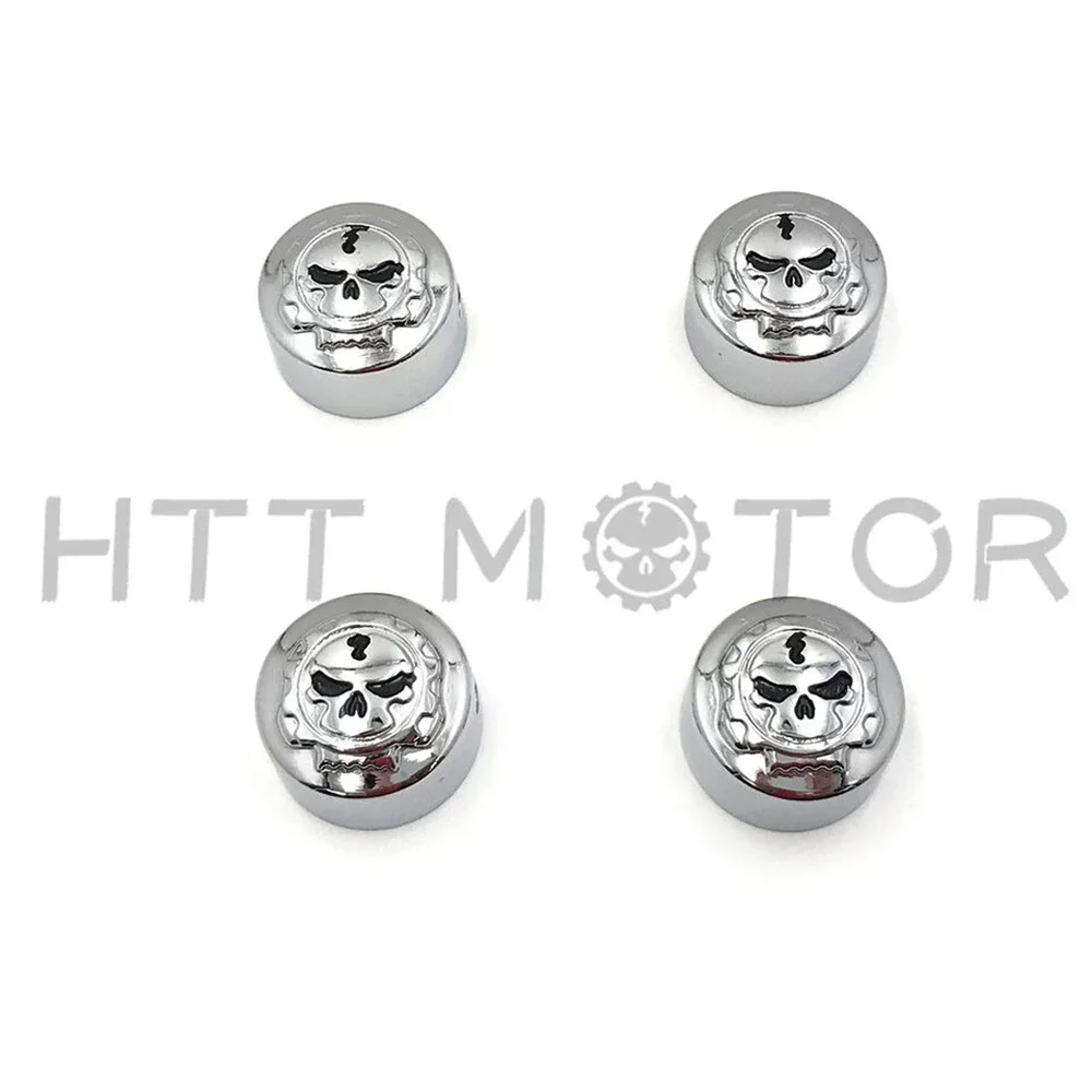 

Gear Skull Bolts Toppers Caps for Harley Davidson Dyna Softail Road King FLH Aftermarket Motorcycle Gadget & Items