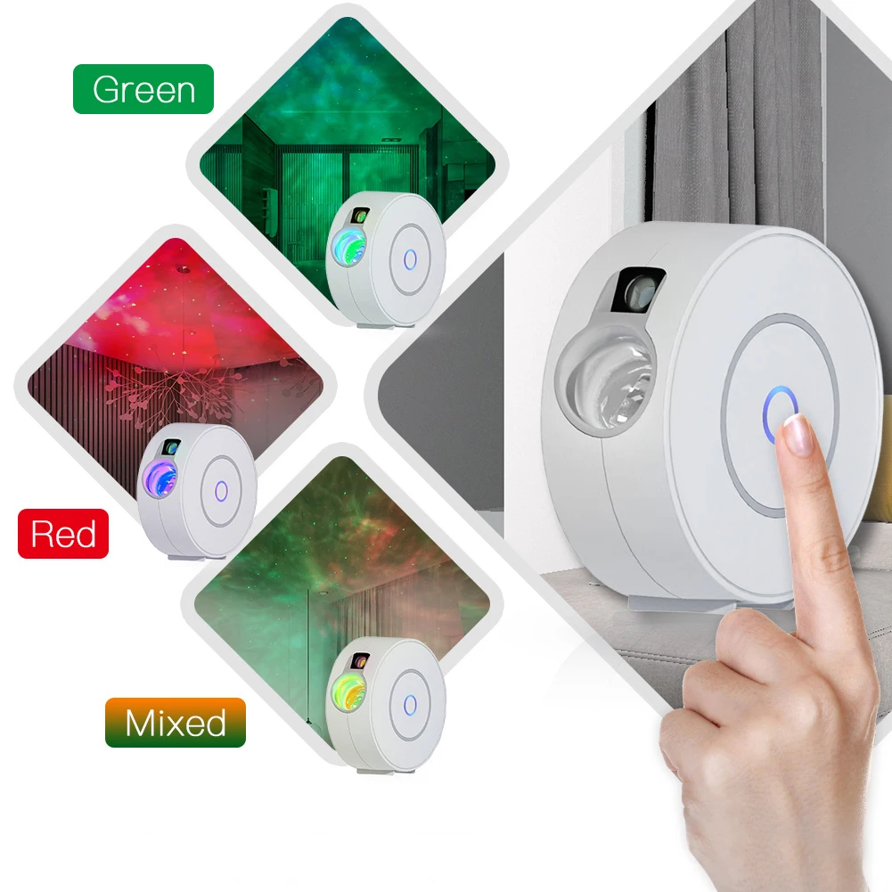 Wifi Laser Starry Sky Party Lights Night Light Led Smart Star Projector Colorido Star Sky Night Light Para App Wireless Control