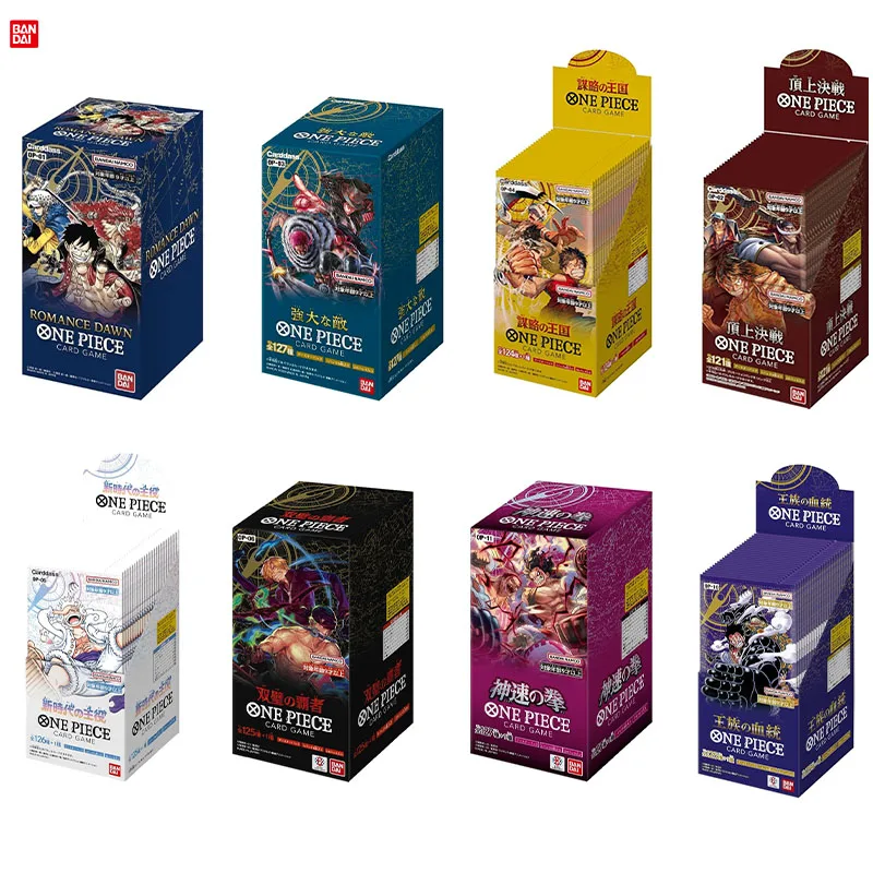 Bandai One Piece Card Game Extra Booster Anime 25th Collection Op01-op13 Booster Box 24 Packs Japanese Collection Card