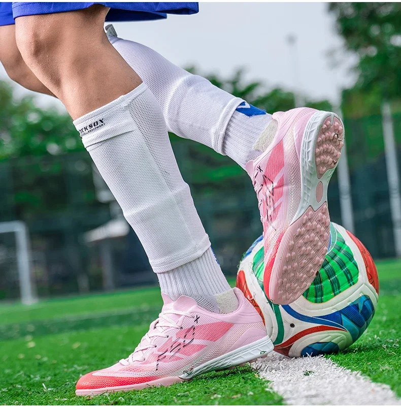 Neue Herren Fußballschuhe Match Sneakers Rutschfeste Fußballschuhe für Rasen Outdoor-Sport Trainingsschuhe Professionelle Ultraleichte Unisex-Schuhe – Detail 34