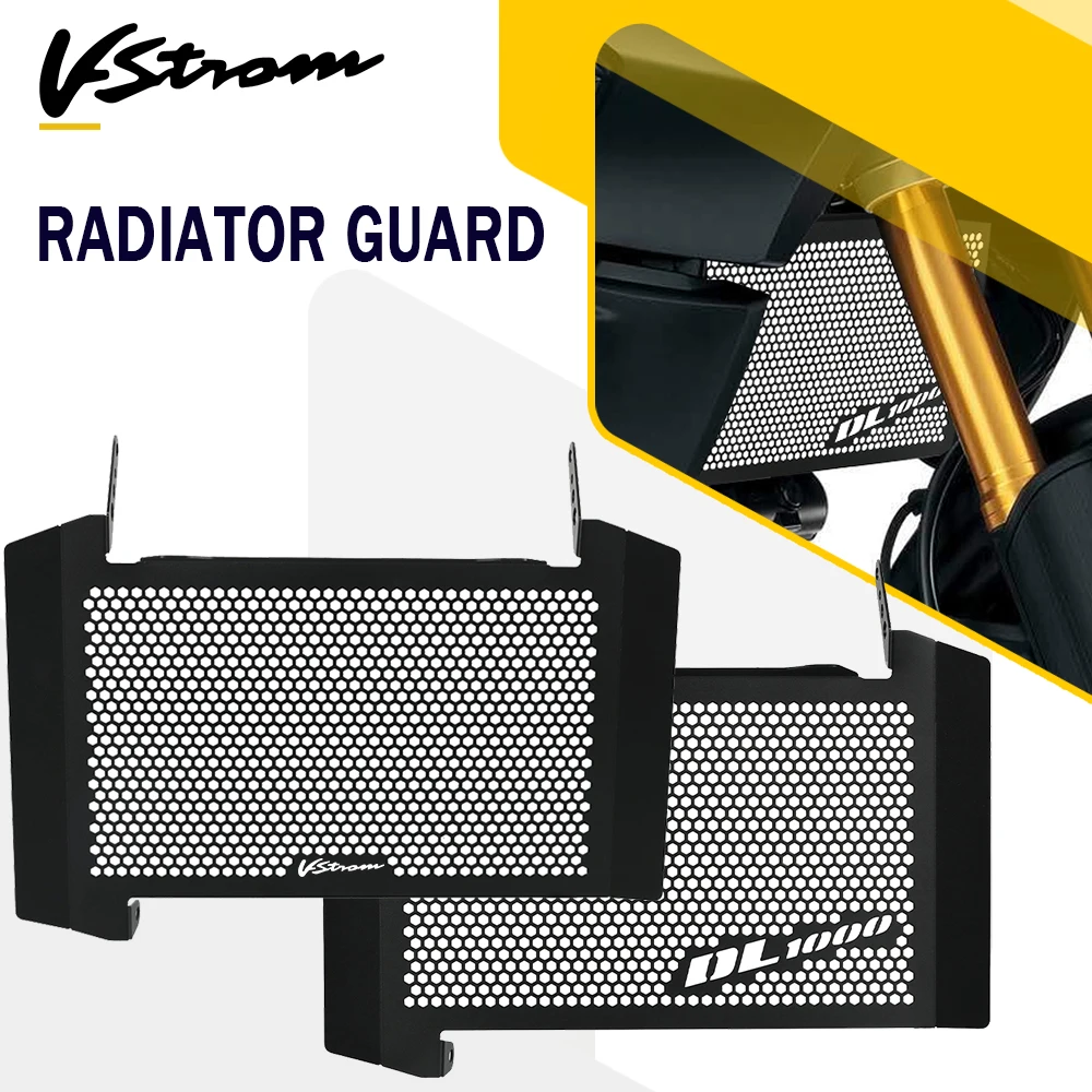 

For Suzuki DL1000 V-Strom 1000 Vstrom1000 V-STROM1000 DL 1000 Motorcycle Accessories Radiator Guard Oil Cooler Cover Protector