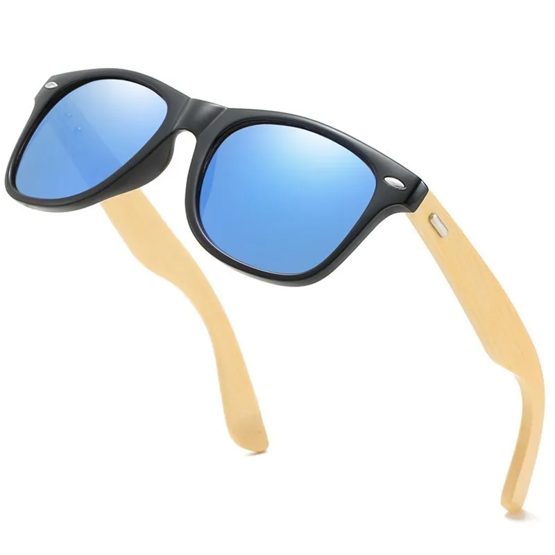 

16 color Bamboo Sunglasses Men Wooden Sunglasses Women Brand Designer Mirror Original Wood Sun Glasses retro de sol masculino