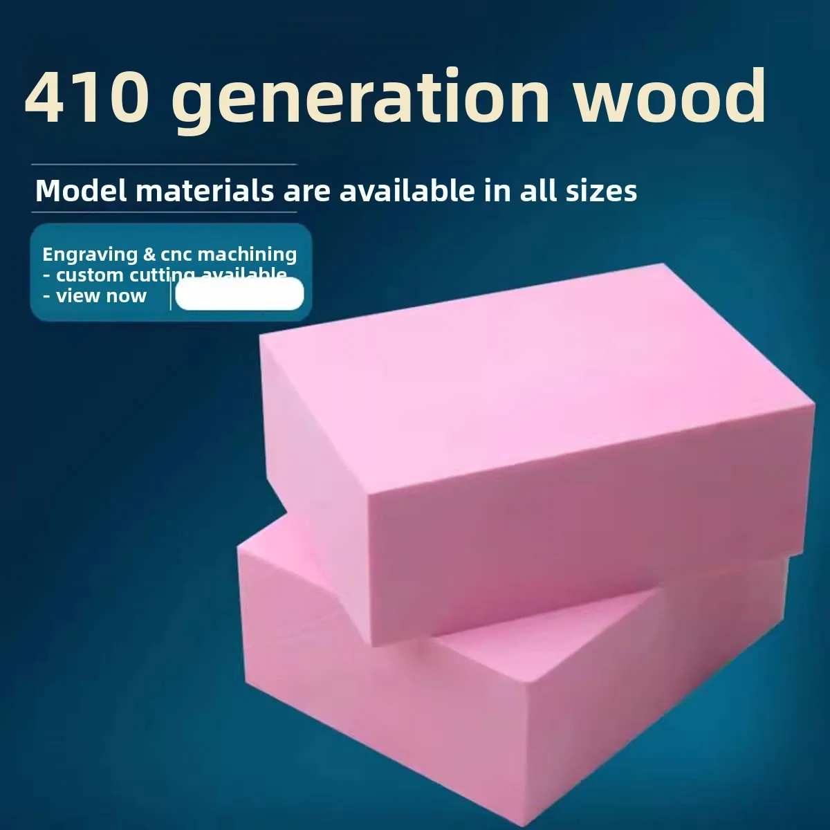 410th Generation Wooden Figurine Model CNC Engraving Vacuum Forming Mold Polyurethane Resin Wood Template