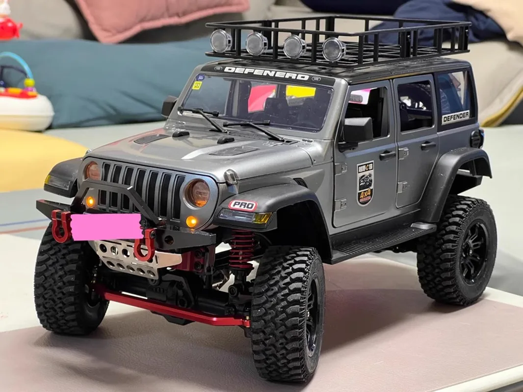 2025 Mn128 Fulltime terreinwagen met vierwielaandrijving 2,4 g Klim de afstandsbediening auto Rc Wrangler automodel speelgoedauto jongen cadeau