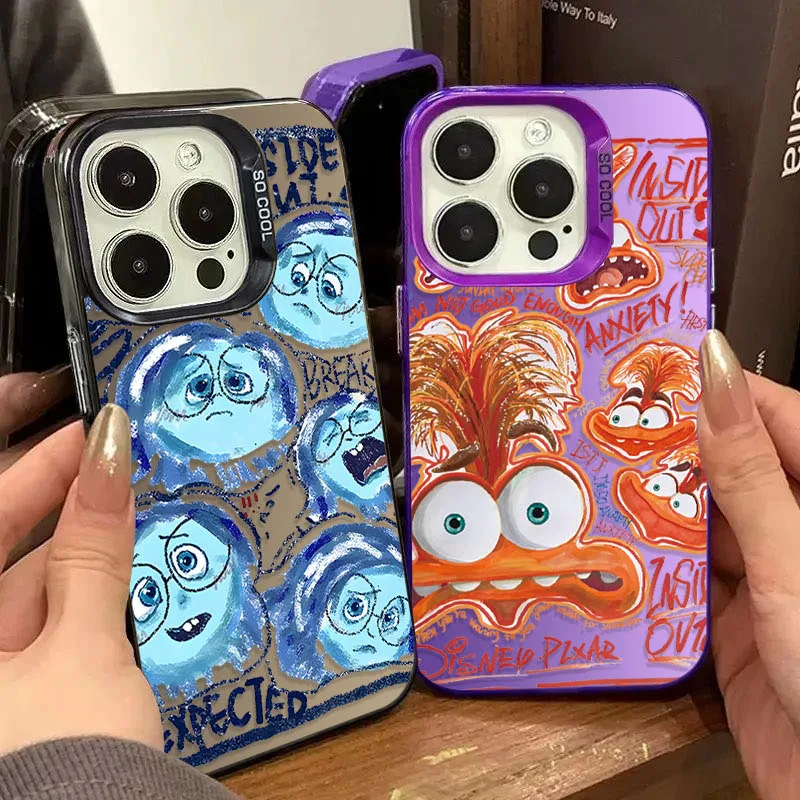 Disney Inside Out 2 Sadness Case for Xiaomi POCO X6 X5 X3 NFC F3 F4 GT F5 F6 M6 Pro 4G M5S C65 Mi 13T 12T 14 13 12 11 Lite 5G NE