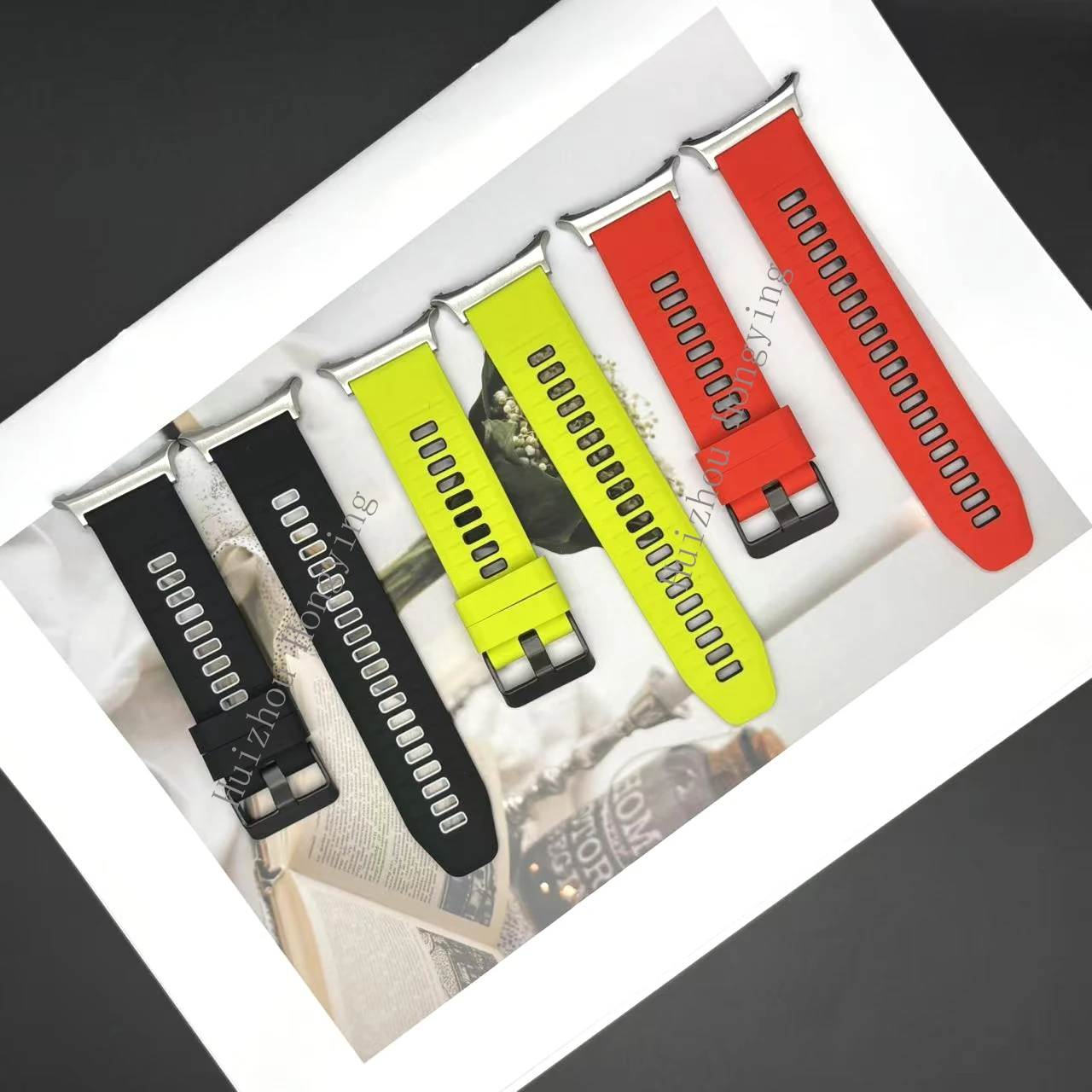 Para samsung galaxy watch ultra silicone pulseira de relógio para samsung galaxy watch ultra 47mm pulseira relógio acessório seleção presente